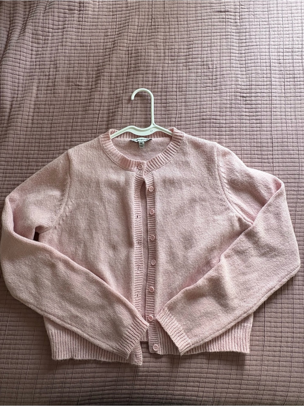 Light Pink Women's Cardigan